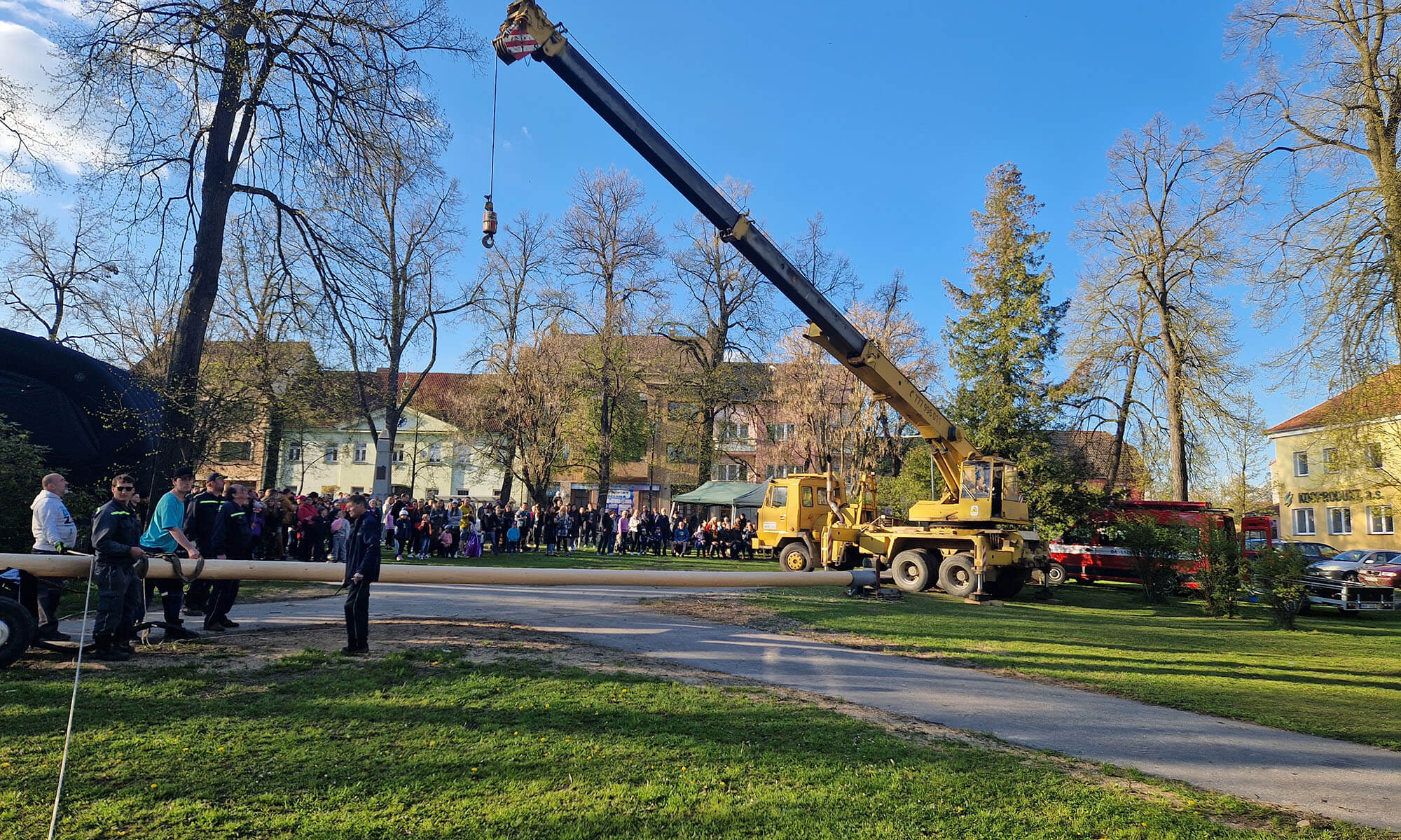 Stavění májky a pálení čarodějnic 2023