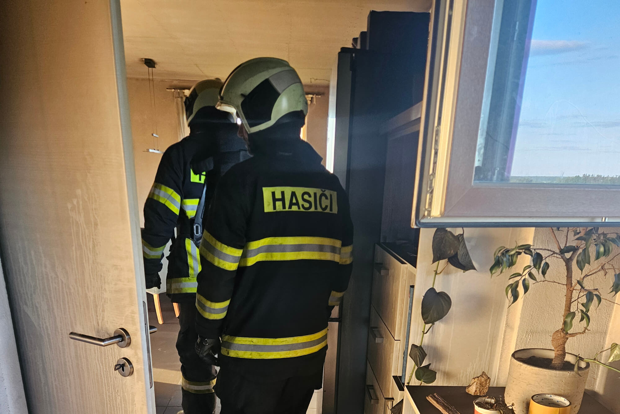 Požár rodinného domu Lišov