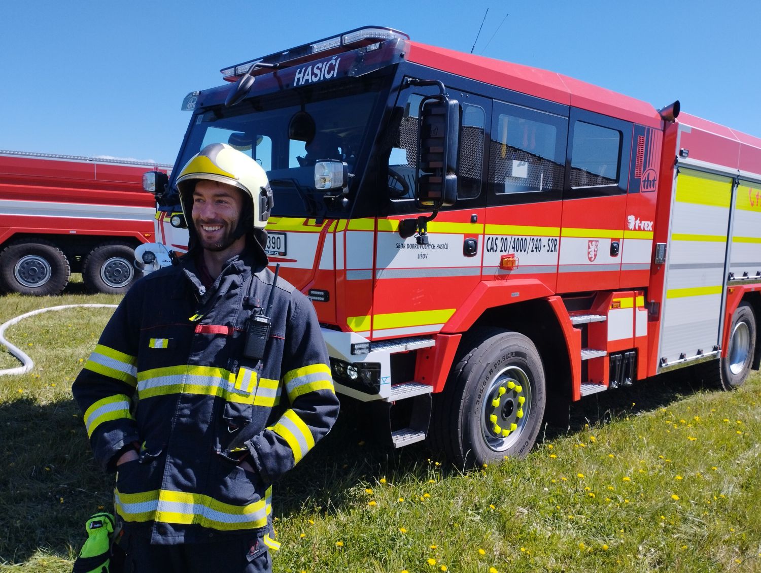 Požár klestí Štěpánovice 1.5.2026
