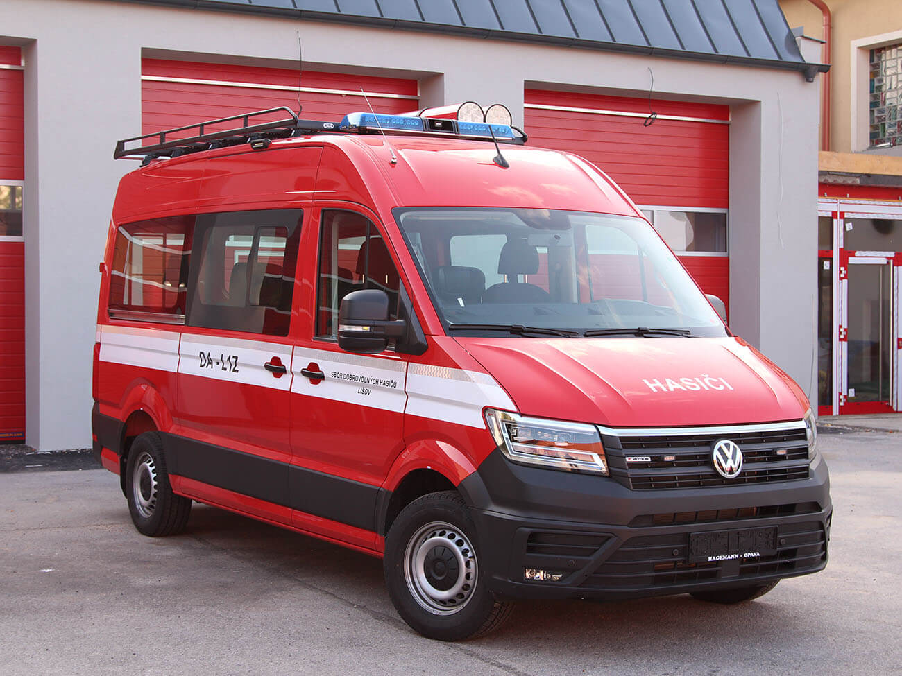 Nový zásahový automobil VW Crafter